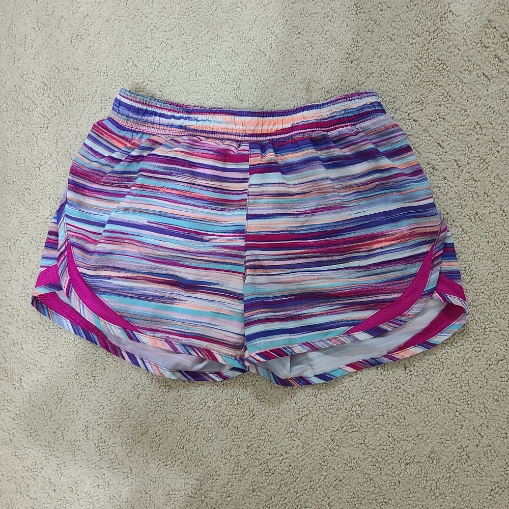 Girls Colorful Athletic Shorts